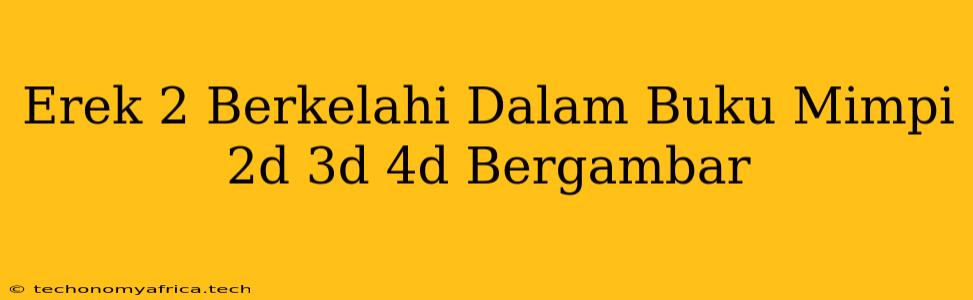 Erek 2 Berkelahi Dalam Buku Mimpi 2d 3d 4d Bergambar