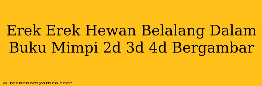 Erek Erek Hewan Belalang Dalam Buku Mimpi 2d 3d 4d Bergambar