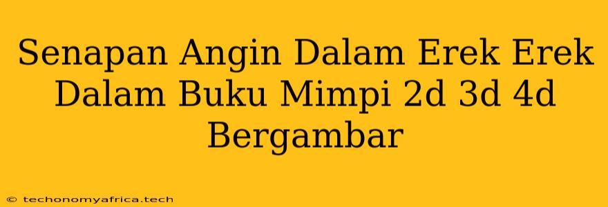 Senapan Angin Dalam Erek Erek Dalam Buku Mimpi 2d 3d 4d Bergambar